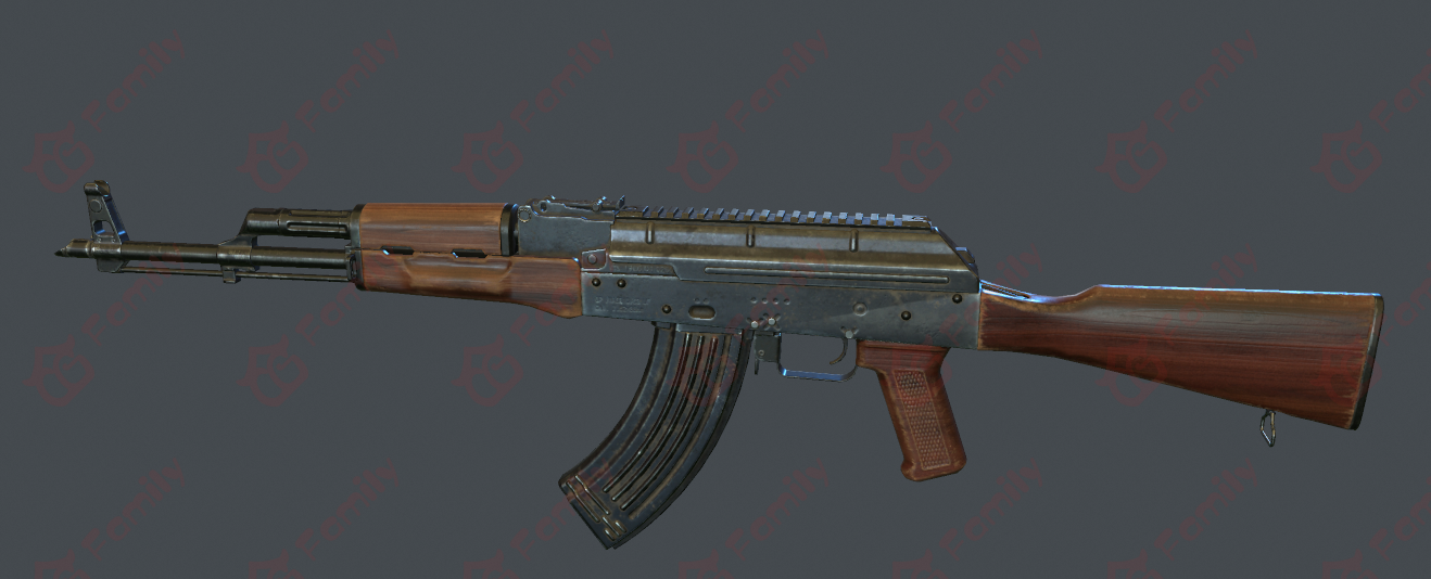 AKM自动步枪_AK47_cg模型下载