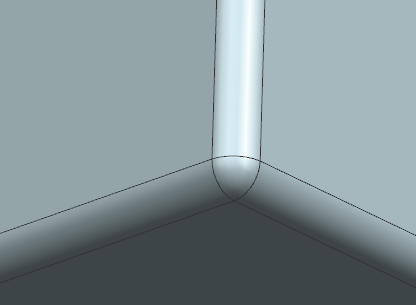 UG我画水槽钣金图的时候倒边圆怎么倒圆？